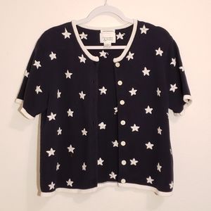 Christopher & Banks Hand Embroidered Cardigan